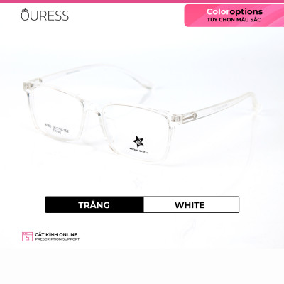 Gọng kính 8086 nhựa cao cấp siêu bền thời trang cá tính nam nữ OURESS