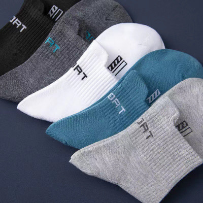 Combo 5 đôi tất nam cổ trung sport vớ nam style Hàn Quốc