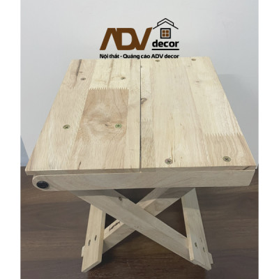 GHẾ XẾP BẰNG GỖ, GHẾ DI ĐỘNG PHÙ HỢP CÂU CÁ, DU LỊCH, DI CHUYỂN