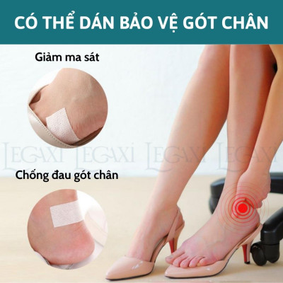 Cuộn băng keo dán cổ áo Chống thấm mồ hôi Lâu bong tróc Chống bụi bẩn ố vàng 8 mét Dùng 1 lần Legaxi