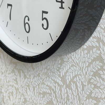 Đồng hồ Rhythm CMG622NR02- Kt 25.7 x 4.0cm, 520g, Vỏ nhựa. Dùng Pin.