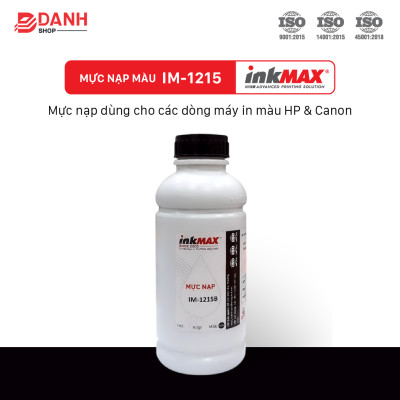 Mưc nạp LASER MÀU cho máy HP Color Laser CP 1215/1515/1518/1525/ CM 1300... Canon LBP 5050... ( inkMAX IM-1215 )