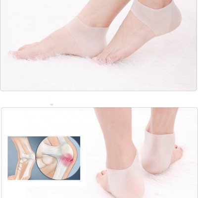 Combo 2 ĐÔI tất, vớ bảo vệ chống nứt gót chân bằng silicon