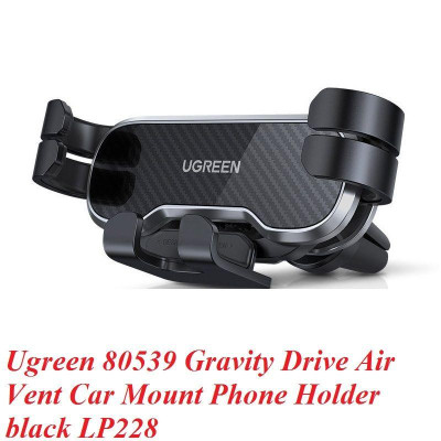 Ugreen UG80539LP228TK xoay 360 độ 4.7 đến 7 inch kẹp điện thoại màu đen gắn khe gió đa chiều - HÀNG CHÍNH HÃNG