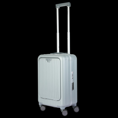 Vali Kéo Nhựa Du Lịch SAKOS MASTERY Khung Nhôm Z22 - Size S (20inch)/ Xách Tay (Cabin) - Khóa TSA - Nhựa PC