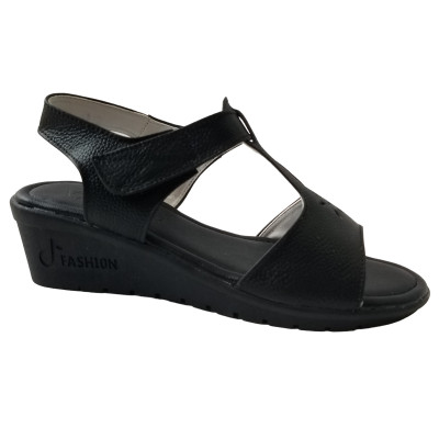 Giày Đế Xuồng Nữ BIGGBEN Da Bò Thật Cao 5 Phân SDX71