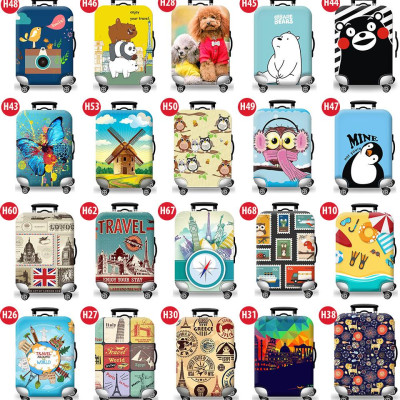 Túi bọc bảo vệ vali -Áo vỏ bọc vali - 3 Con Gấu Đứng