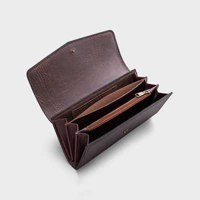 Ví nam da bò Lata ( Thời trang nam - Ví da thật LVN54 )