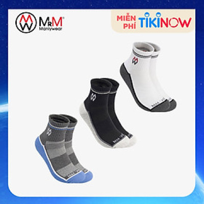 Combo 3 Đôi Tất Vớ Thể Thao, Vớ Đá Banh, Vớ Chạy Bộ Cổ Dài, Sợi Cotton Cao Cấp Chống Hôi Chân, Chống Phồng Rộp, Chống Trơn Trượt, Co Giãn 4 Chiều Mrm Manlywear - MM