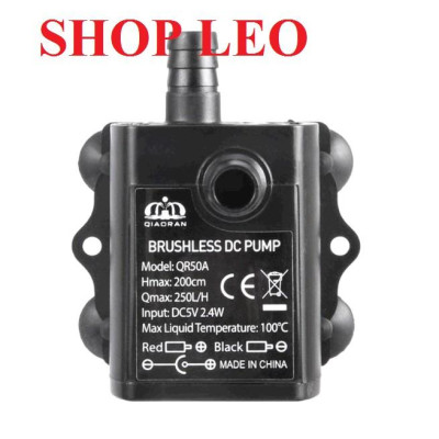 BƠM MINI USB 5V-2,4W (250L/H) - BƠM CHÌM MINI