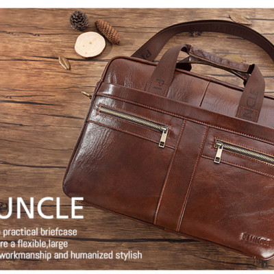 Túi xách nam da bò thật - túi xách nam da bò thật cao cấp ( 15,6")