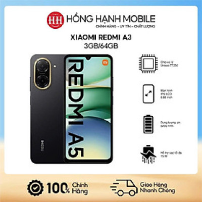 Điện Thoại Xiaomi Redmi A5 3GB/64GB - Hàng Chính Hãng