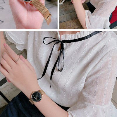 Đồng Hồ Nữ Julius Hàn Quốc JA1065B Dây Thép Thanh Lịch