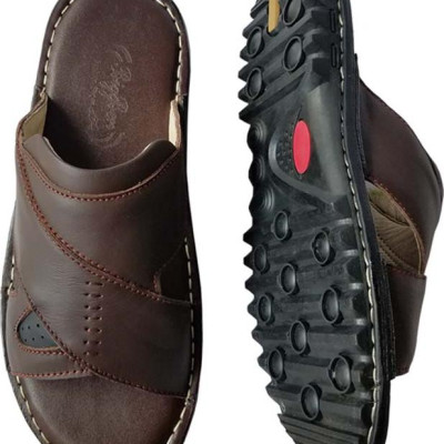 Dép Nam Da Bò BIGGBEN Cao Cấp DN227