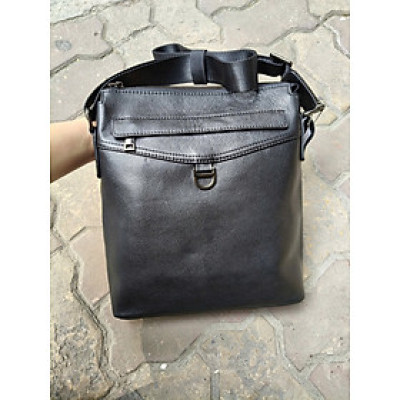 Túi đeo chéo nam da bò cao cấp BHM8313 Bền đẹp không bong tróc, đứt gãy