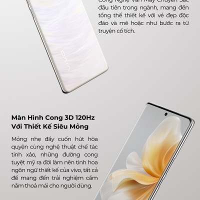 [Mới] Điện thoại vivo V30e (12GB+256GB) - Hàng chính hãng - Bảo hành 12 tháng