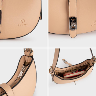 Túi Yuumy ( Thời trang nữ đi tiệc dáng cong - Túi đeo vai da Seasand YN215 )