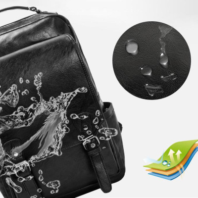 Ba lô da nam công suất lớn phong cách châu âu