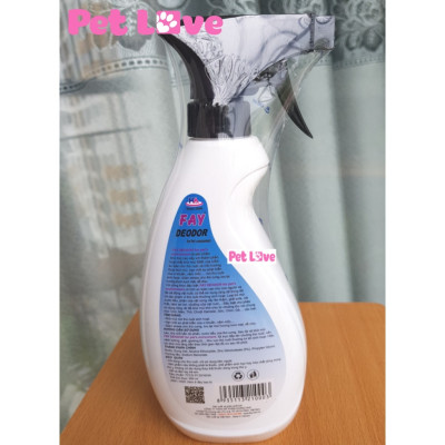 FAY DEODOR XỊT KHỬ MÙI CHUỒNG TRẠI THÚ NUÔI (CHAI 350ML)