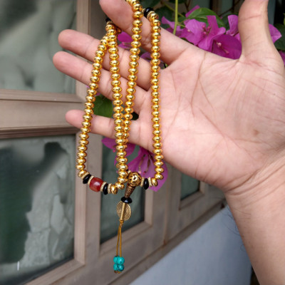 Dây chuyền đồng chuỗi hạt đá cao cấp - T0241