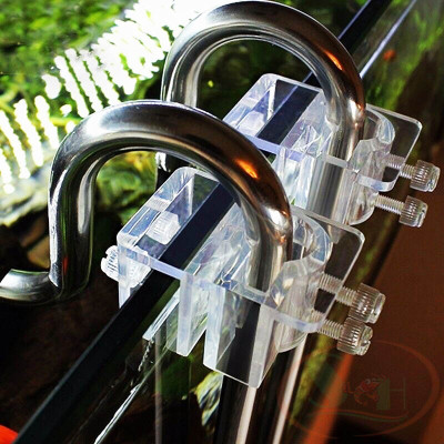 Kẹp mica Mufan cố định ống in out giữ dây ống lọc thùng