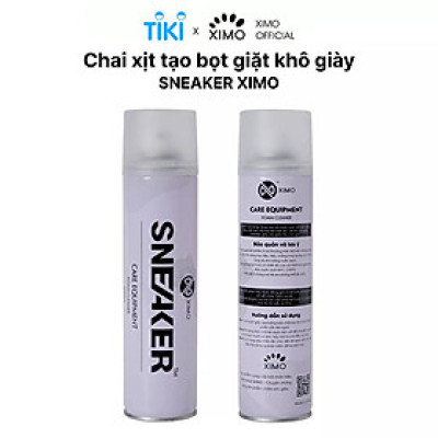 Chai Xịt Tạo Bọt Vệ Sinh Giày XIMO Cao Cấp 300ml XVSG02