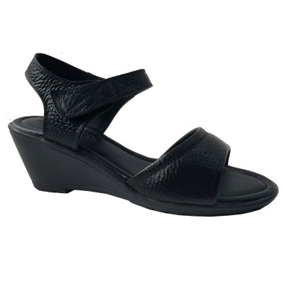 Giày Đế Xuồng Nữ BIGGBEN Da Bò Thật Cao 5 Phân SDX74