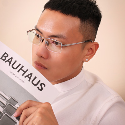 Gọng kính titanium thời trang nam siêu nhẹ siêu bền OURESS sw10006