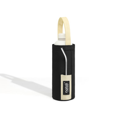 Túi đựng bình giữ nhiêt NATOLI, chất vải dày dặn có quai xách đựng ly cốc, bình nước cao cấp BST Sturdy Bottle Pouch T29