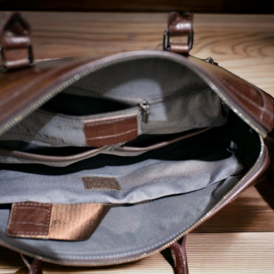 Quà Tặng Đồ Da ONEDA- OND122 , Cặp Da Công Sở - Hàng Chính Hãng