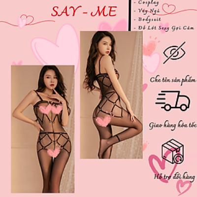 Bộ Bodysuit Lưới Toàn Thân Xẻ Đáy Táo Bạo, Tôn Dáng Tối Đa Và Khơi Gợi Sự Quyến Rũ Tự Nhiên C029