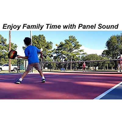 Bộ 2 Vợt Chơi Bóng Pickleball Siêu Nhẹ Và Nhanh Chóng Kèm Túi Đựng 4 Quả Bóng {gồm 4 bóng 1 túi ( 2 vợt)}