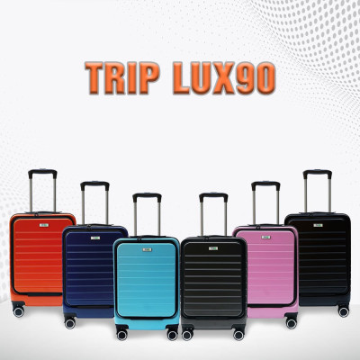TẶNG TÚI ĐỰNG GIÀY + THẺ TAG - Vali có ngăn đựng Laptop TRIP LUX90 size 20inch - Hàng chính hãng