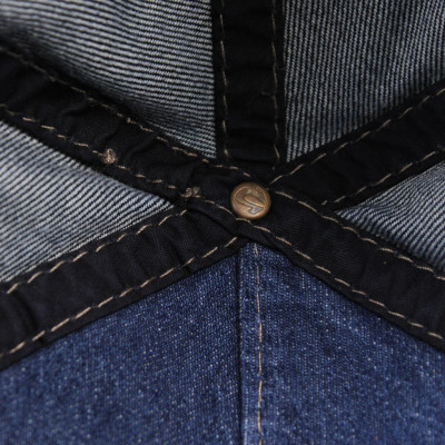 Nón nam, mũ lưỡi trai Ông Địa Rebels phối vải jeans form đẹp thời trang đường phố