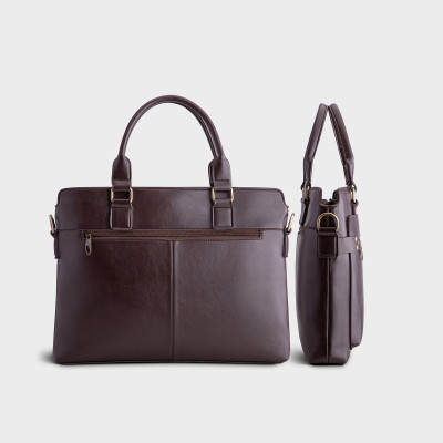 Cặp công sở Trita ( Thời trang nam đa năng vừa laptop 14 inch - Cặp da TCA12 )