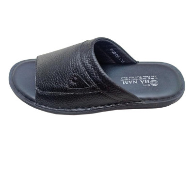 Dép Nam Quai Ngang HÀ NAM Da Bò Thật Cao Cấp DN220