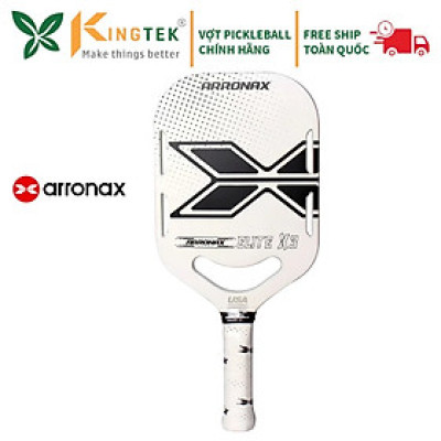 Vợt Pickleball Arronax Elite X3 Chính Hãng - Màu Trắng - Đen