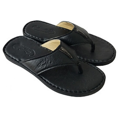 Dép Xỏ Ngón Nam Da Bò Thật BIGGBEN Cao Cấp DK99