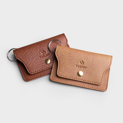 Ví Yuumy ( Thời trang nữ nắp gập cỡ nhỏ - Ví móc khóa da YMK10 )