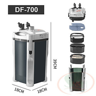 Lọc thùng Atman DF 500, 700, 1000, 1300 canister filter lọc ngoài bể cá tép thủy sinh