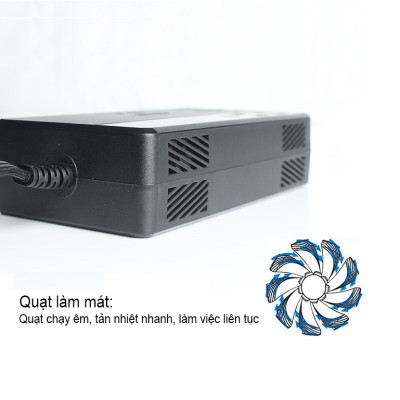 Bộ Chuyển Đổi Nguồn Điện DC 12V Sang AC 110V/220V 200W - Hàng Nhập Khẩu