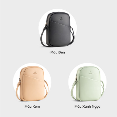 Túi Yuumy ( Thời trang nữ đựng điện thoại - Túi đeo chéo da Seasand YN237 )