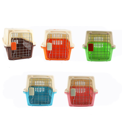 Lồng vận chuyển hàng không đây đủ phụ kiện cho thú cưng - Genyo pet carrier 003 (màu ngẫu nhiên)