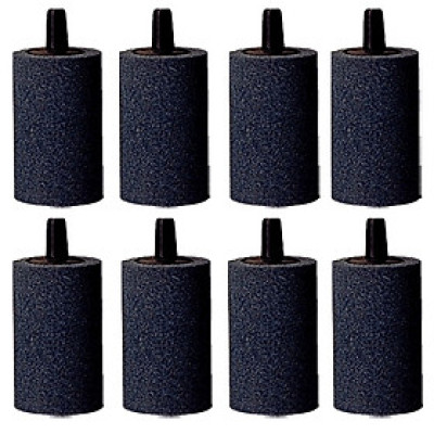 Bộ 8 Sủi oxy to, đá sủi oxy, quả sủi oxy Loại tốt, Cỡ trung đường kính 2.5cm, cao 5.3cm, nặng 60gr dùng cho Máy sủi oxy, Máy sục khí - Tăng lượng khí oxy bể cá - Giúp cá lớn nhanh, phát triển mạnh