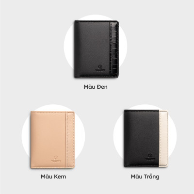 Ví Yuumy ( Thời trang nữ dáng đứng gập đôi tiện dụng - Ví da Seasand YV96 )