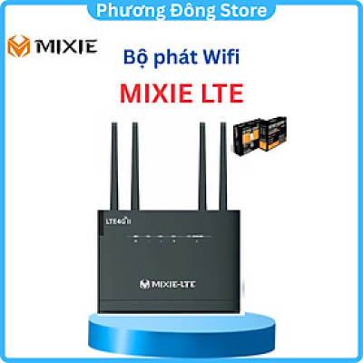 Bộ Phát Wifi 4G LTE Di Động Cao Cấp Mixie - Hàng Nhập Khẩu Thái Lan - Tốc Độ Cao - Sử Dụng Di Động phát wifi oto, xe khách 32 uers