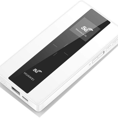 Huawei E6878-370 | Bộ Phát Wi-Fi  Di Động 5G 2 Trong 1, Tốc Độ 1.65Gbps, Pin 4.000mAh - Hàng Nhập Khẩu - Mẫu Ngẫu Nhiên