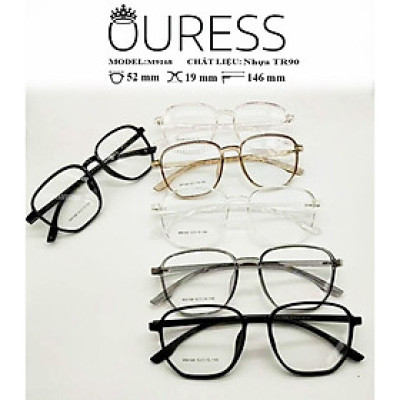 Gọng Kính TR90 Siêu Nhẹ Mềm Dẻo Siêu Bền Thời Trang  – M9168
