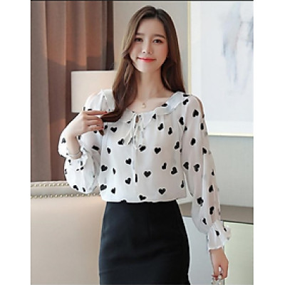 Áo Sơ Mi Nữ TitiShop SMN312 Chấm đen