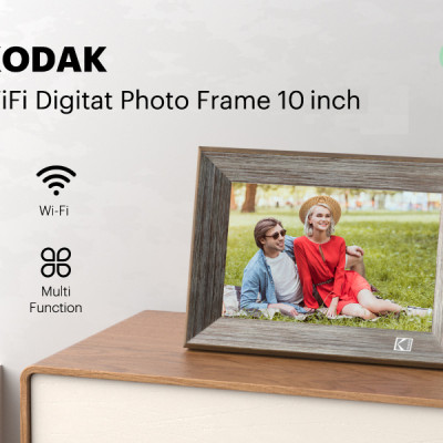 Khung ảnh KODAK chuyển động kỹ thuật số Wifi RCF-1013W, màn hình 10 inch, độ phân giải 1280x800 pixels
